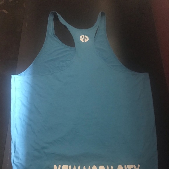 *New, XL-Blue tank top: w/the words: Take Flight. - Picture 4 of 4